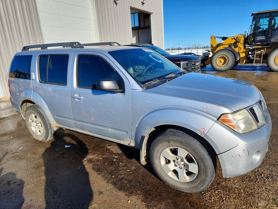 2010 Nissan Pathfinder VIN 5N1AR1NB5AC612992 COPART salvage auction — FRONT END, Ab - Bos - Salvage, sold $500 on 2026-07-02 (photo 4)