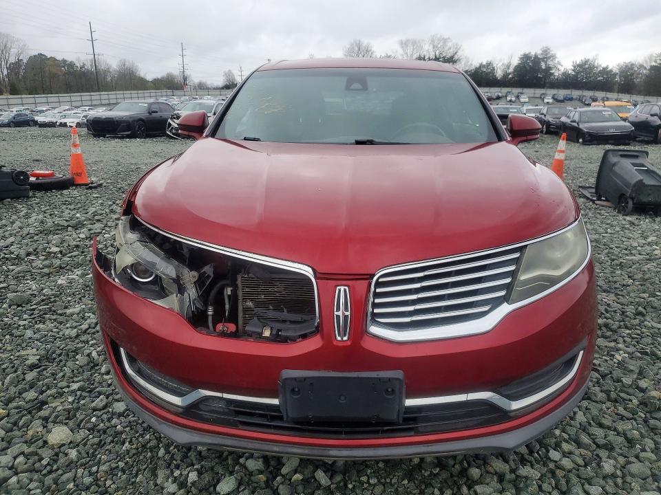 2016 Lincoln Mkx VIN 2LMTJ8KR1GBL31618 COPART salvage auction — NORMAL WEAR, Nc - Dealer Only Clean Title, sold $1,950 on 2026-07-29 (photo 5)