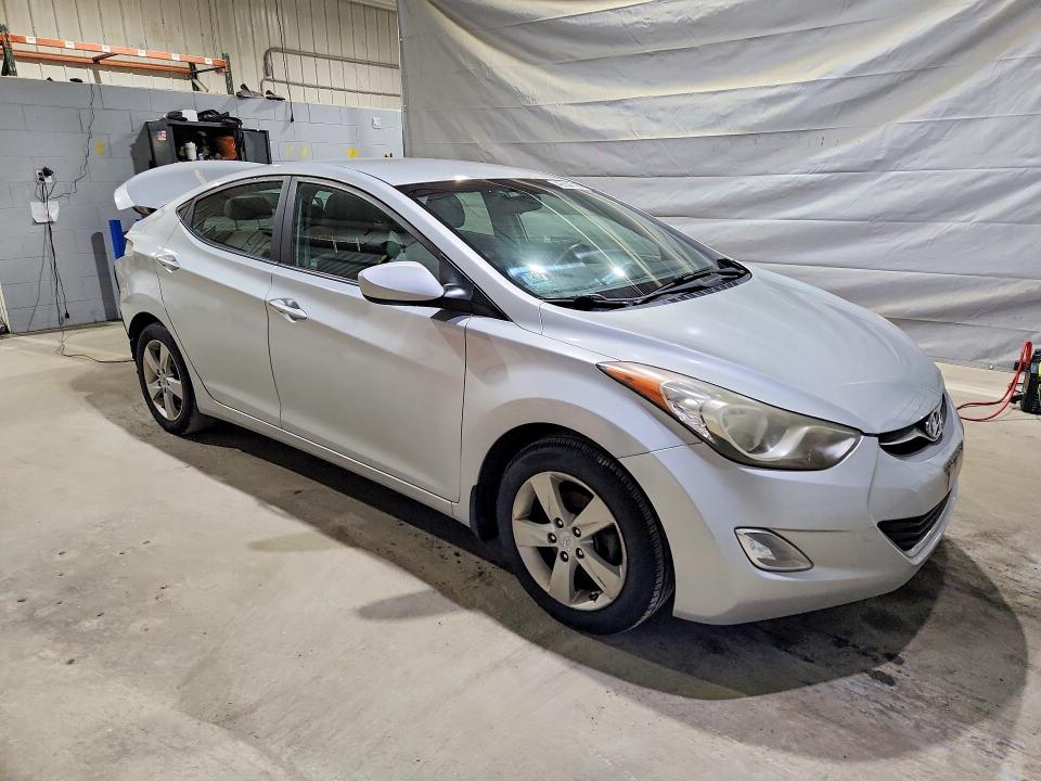 2013 Hyundai Elantra VIN KMHDH4AE4DU954501 COPART salvage auction — REAR END, Ma - Cert Of Title-Reconstrctd Coll, sold $725 on 2026-07-14 (photo 4)
