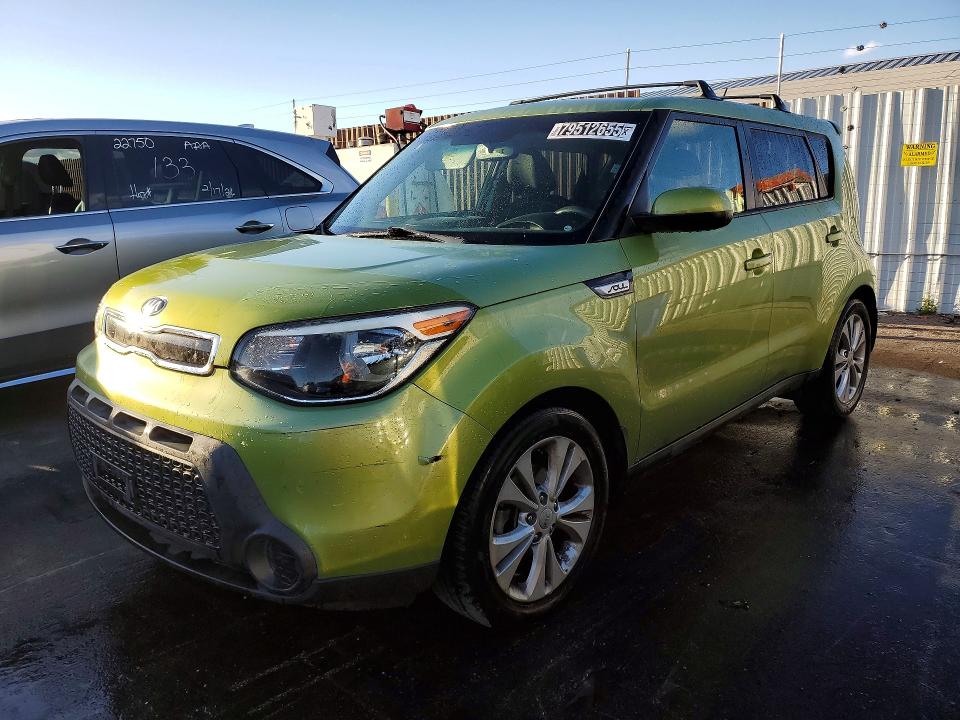 2015 Kia Soul VIN KNDJP3A50F7784143 COPART salvage auction — MINOR DENT/SCRATCHES, Nv - Certificate Of Title, sold $1,900 on 2026-07-07 (photo 1)