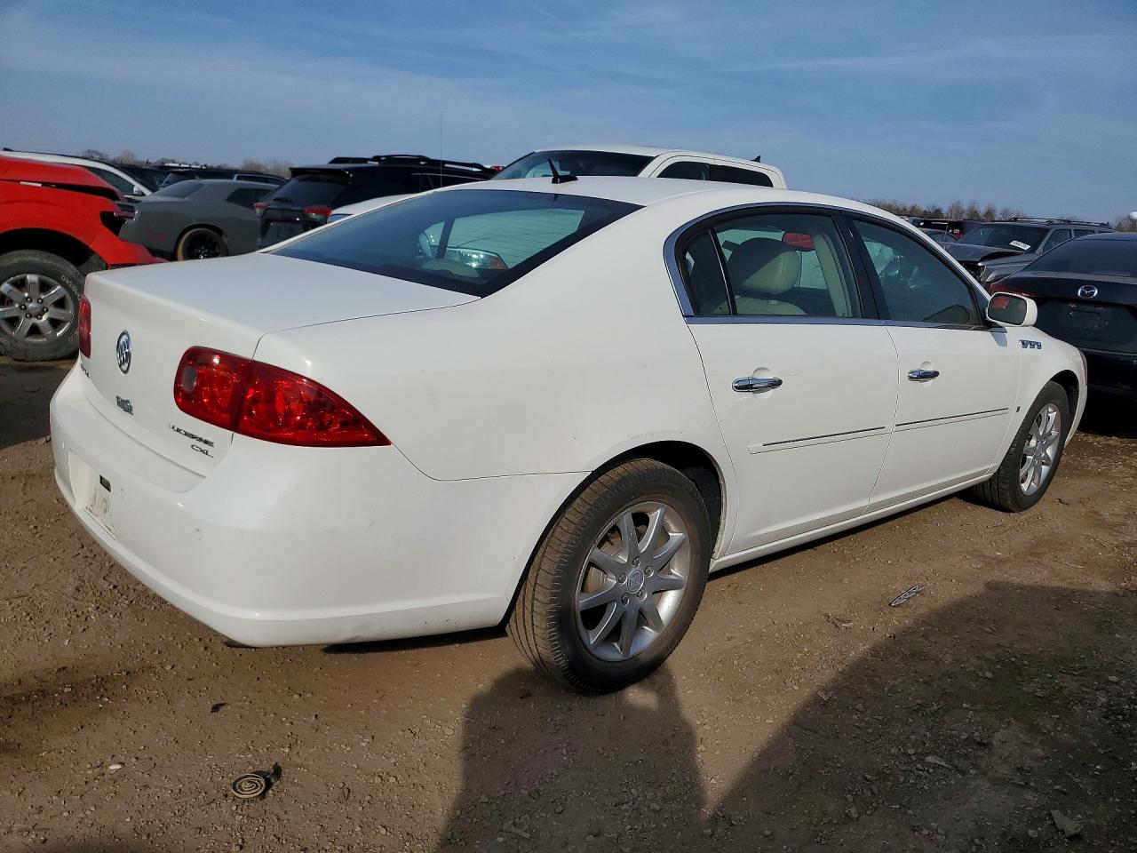 2008 Buick Lucerne VIN 1G4HD57278U114105 COPART salvage auction — Side, IL - SALVAGE CERTIFICATE, sold $1,700 on 2026-06-25 (photo 3)