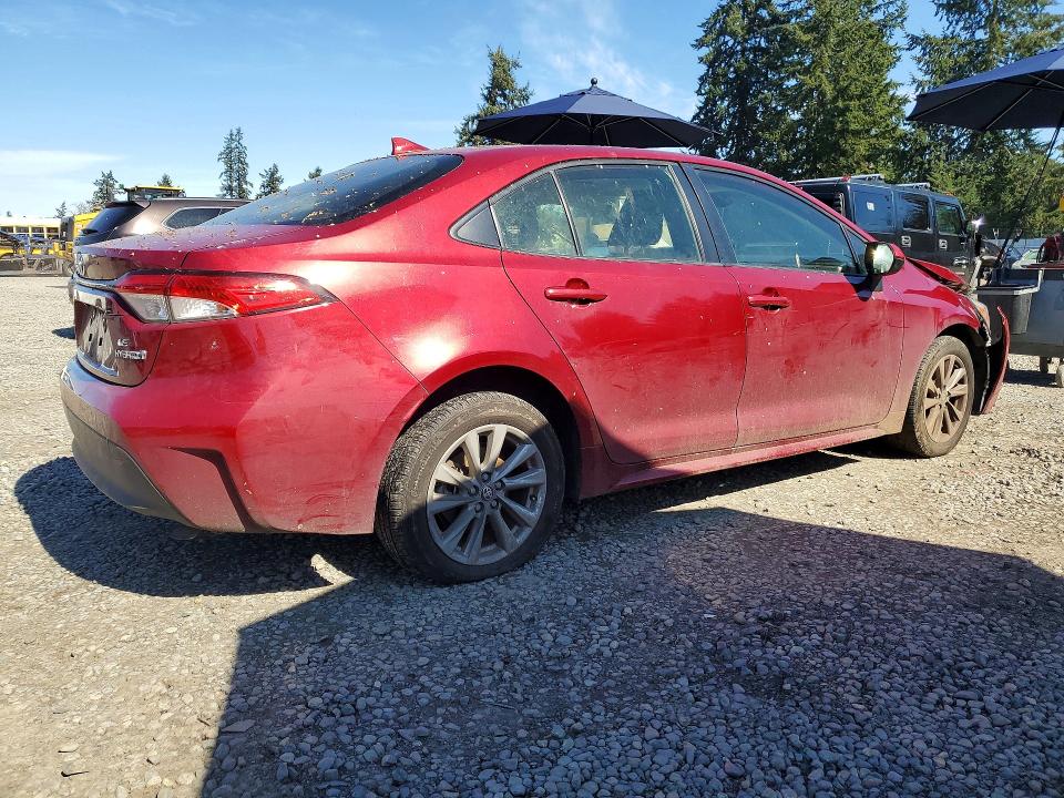 2023 Toyota Corolla VIN JTDBCMFE4PJ002834 COPART salvage auction — FRONT END, WA, sold $4,150 on 2026-07-14 (photo 3)