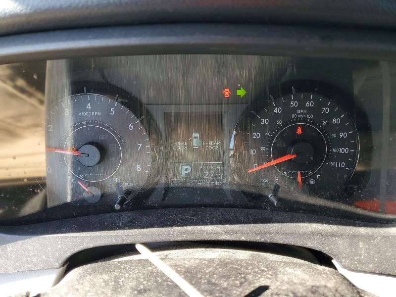 2017 Toyota Sienna VIN 5TDKZ3DC6HS808544 COPART salvage auction — FRONT END, Hi - Certificate Of Salvage, sold $35 on 2026-07-20 (photo 9)