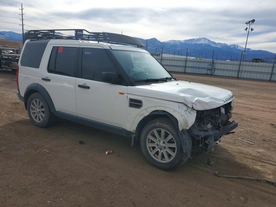 2007 Land rover Lr3 VIN SALAE25427A437699 COPART salvage auction — FRONT END, Co - Salvage Title, sold $375 on 2026-08-24 (photo 4)
