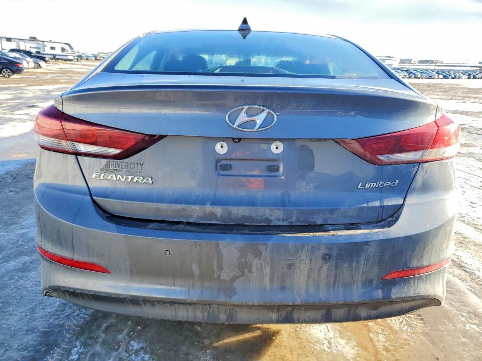 2017 Hyundai Elantra VIN KMHD84LF3HU087474 COPART salvage auction — FRONT END, Salvage Title, sold $1,300 on 2026-07-23 (photo 6)