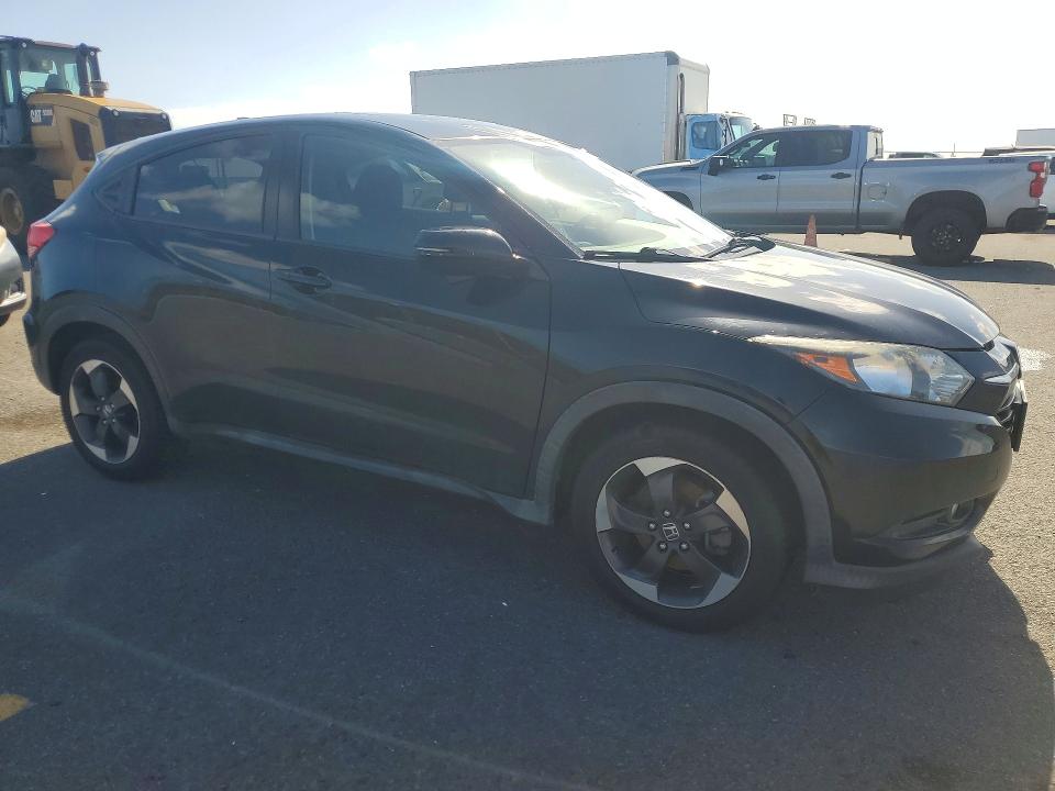 2018 Honda Hr-v VIN 3CZRU5H57JM716427 COPART salvage auction — WATER/FLOOD, Hi - Certificate Of Salvage, sold $2,150 on 2026-07-27 (photo 4)