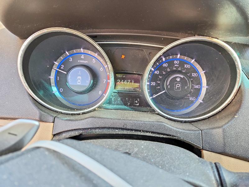2012 Hyundai Sonata VIN 5NPEC4AB8CH359558 COPART salvage auction — FRONT END, GA - CERT OF TITLE-SALVAGE, sold $400 on 2026-07-02 (photo 9)