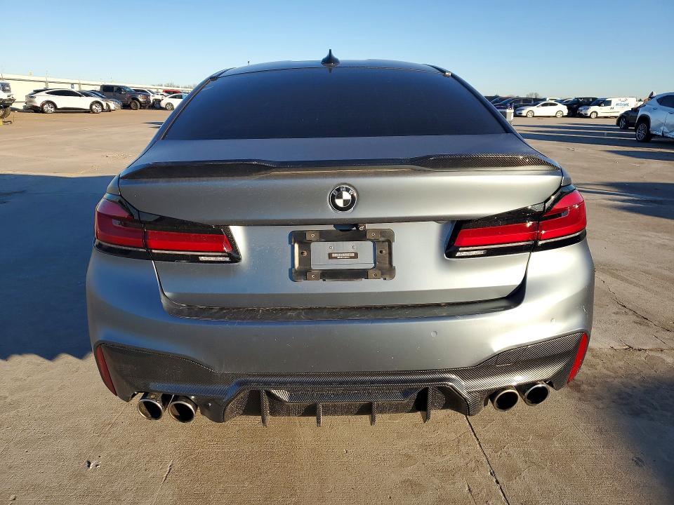 2018 BMW M5 VIN WBSJF0C52JB282425 COPART salvage auction — UNDERCARRIAGE, TX - SALVAGE VEHICLE TITLE, sold $21,500 on 2026-07-06 (photo 6)