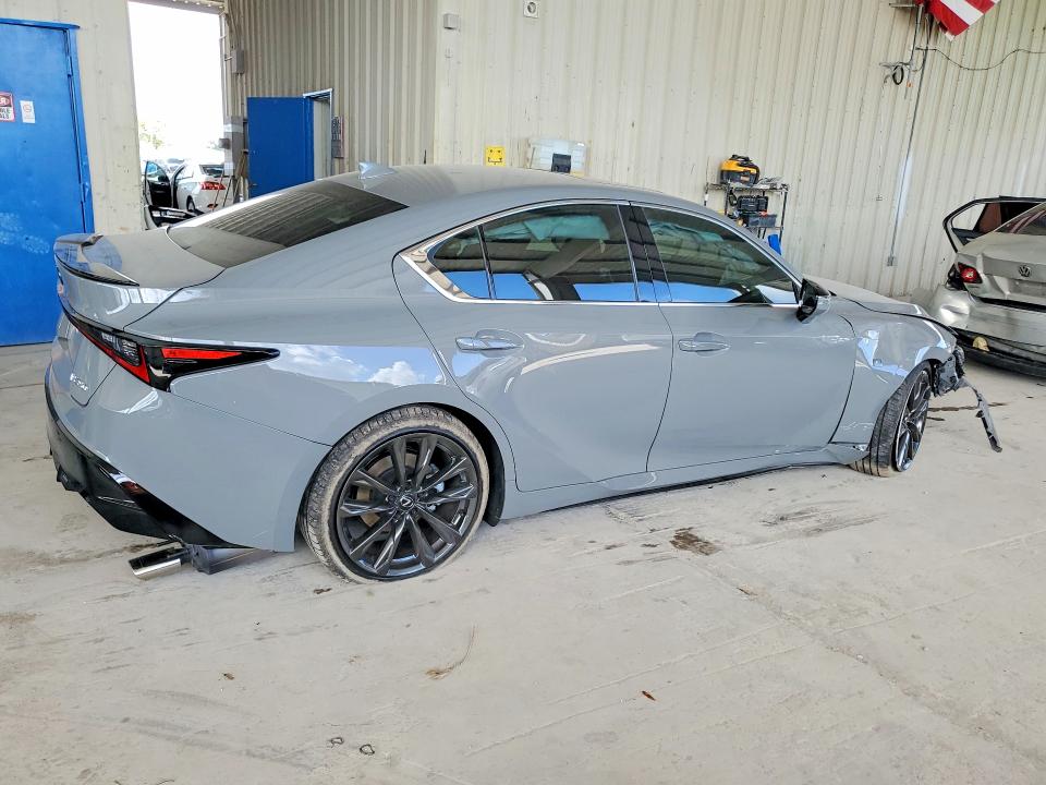 2025 Lexus Is VIN JTHBZ1B27S5094076 COPART salvage auction — FRONT END, Fl - Cert Of Title Slvg Rebuildable, sold $9,600 on 2026-07-06 (photo 3)