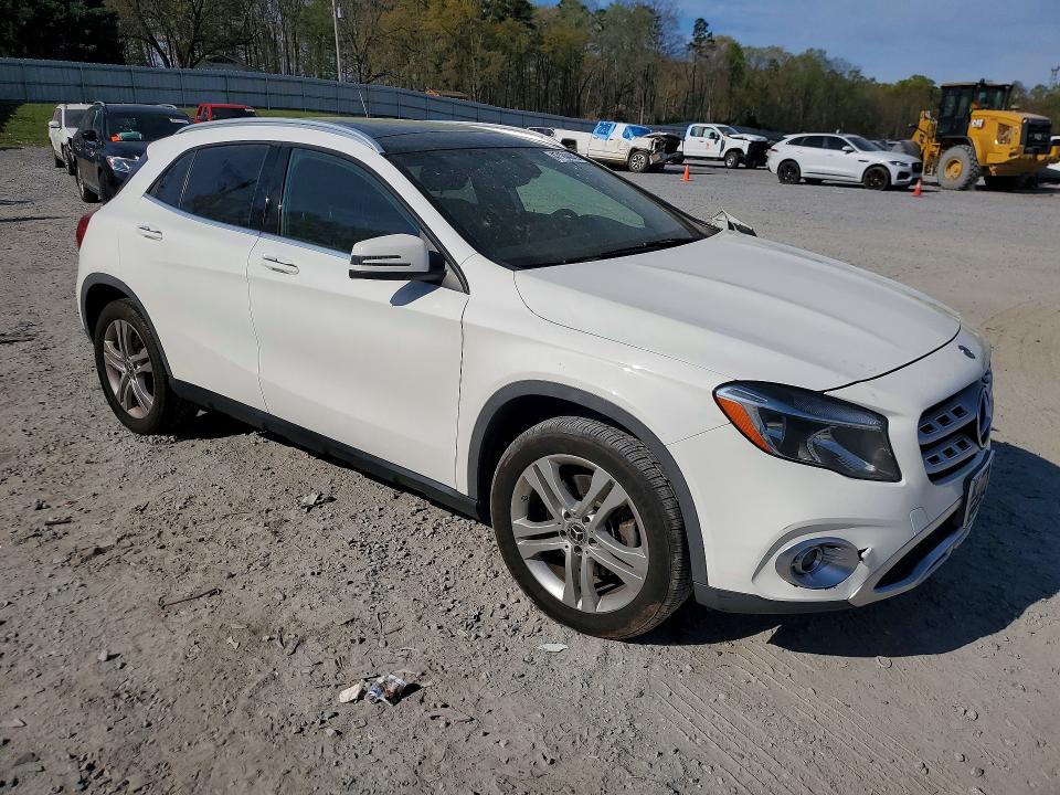 2019 Mercedes-benz Gla-klasse VIN WDCTG4GB5KJ543763 COPART salvage auction — FRONT END, Nc - Salvage Certificate Of Title, sold $5,300 on 2026-07-22 (photo 4)