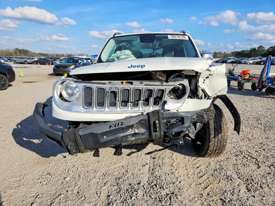 2015 Jeep Renegade VIN ZACCJADT0FPB74706 COPART salvage auction — FRONT END, Sc - Cert Of Title-Salvage, sold $350 on 2026-07-20 (photo 5)
