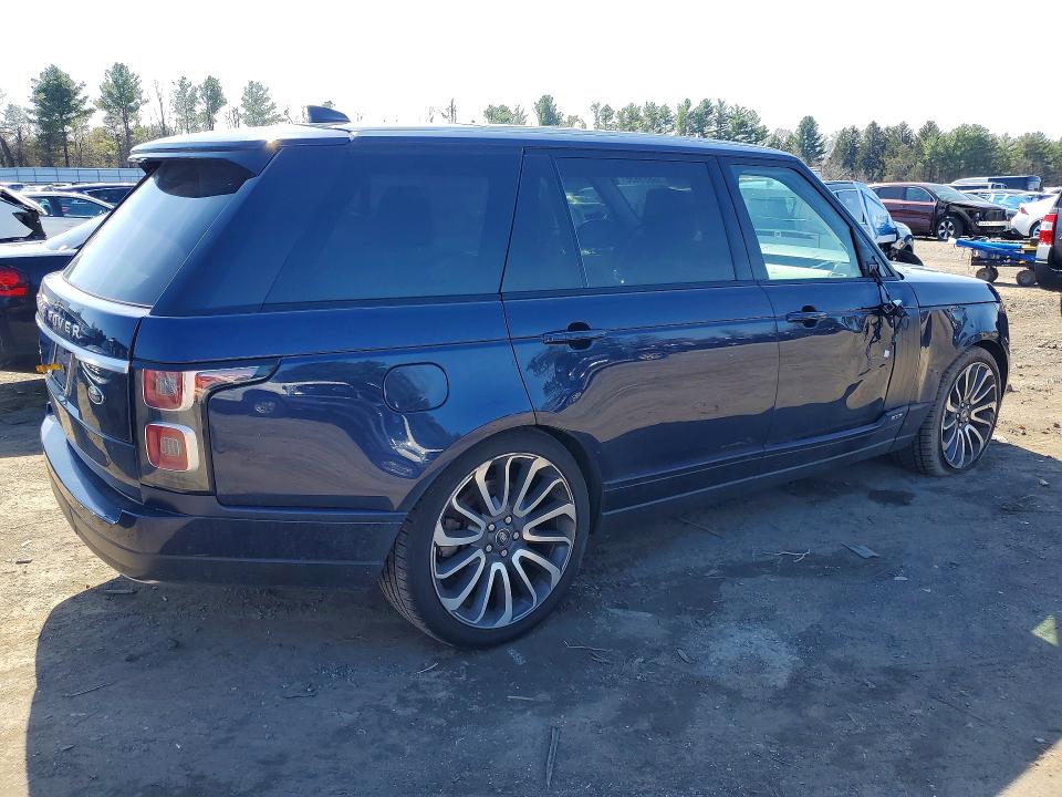 2018 Land rover RANGE ROVER VIN SALGS5RE5JA394216 COPART salvage auction — SIDE, Md - Cert Of Salvage > 75% Damage, sold $6,000 on 2026-07-27 (photo 3)