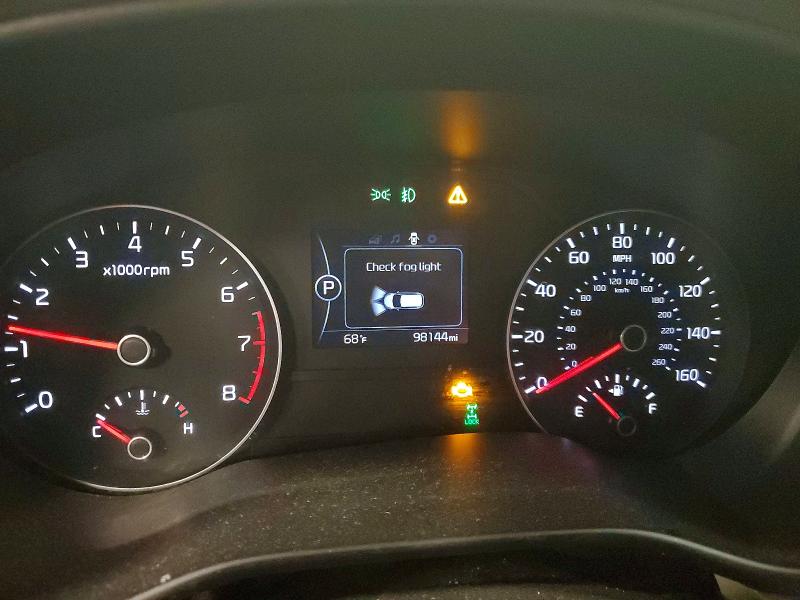 2019 Kia Sportage VIN KNDPMCAC2K7613079 COPART salvage auction — FRONT END, Mi - Certificate Of Title, sold $2,600 on 2026-07-17 (photo 9)
