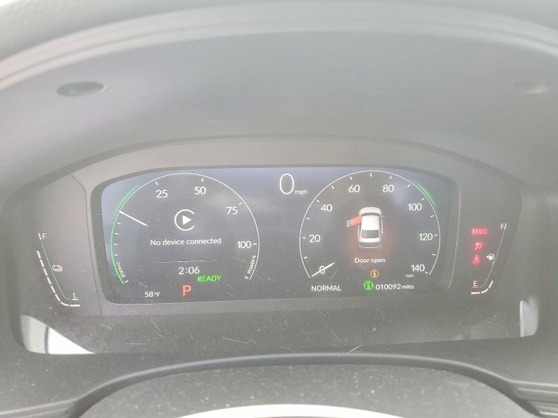 2025 Honda Civic VIN 2HGFE4F88SH355109 COPART salvage auction — FRONT END, Or - Salvage Title Certificate, sold $10,400 on 2026-07-29 (photo 9)