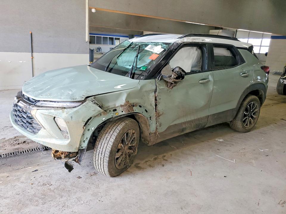 2025 Chevrolet Trailblazer VIN KL79MSSL5SB059080 COPART salvage auction — ROLLOVER, Va - Cert Of Title - Salvage, sold $1,650 on 2026-07-02 (photo 1)