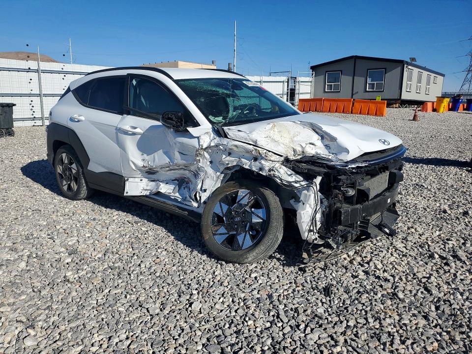2024 Hyundai Kona VIN KM8HC3AB9RU087412 COPART salvage auction — FRONT END, Nv - Salvage Title, sold $2,300 on 2026-07-08 (photo 4)
