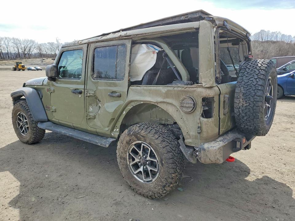 2026 Jeep Wrangler / VIN 1C4PJXFN6TW159274 COPART salvage auction — Side, NY - MV-907A SALVAGE CERTIFICATE, sold $12,000 on 2026-06-02 (photo 2)