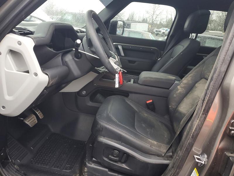 2024 Land rover Defender VIN SALE27EU8R2288395 COPART salvage auction — FRONT END, Or - Lien Papers Salvage, sold $38,250 on 2026-07-27 (photo 7)