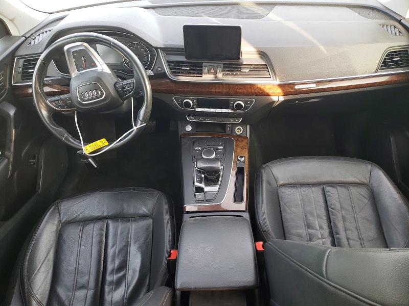 2018 Audi Q5 VIN WA1ANAFY5J2150520 COPART salvage auction — ALL OVER, UT - CERTIFICATE OF TITLE, sold $3,200 on 2026-07-20 (photo 8)