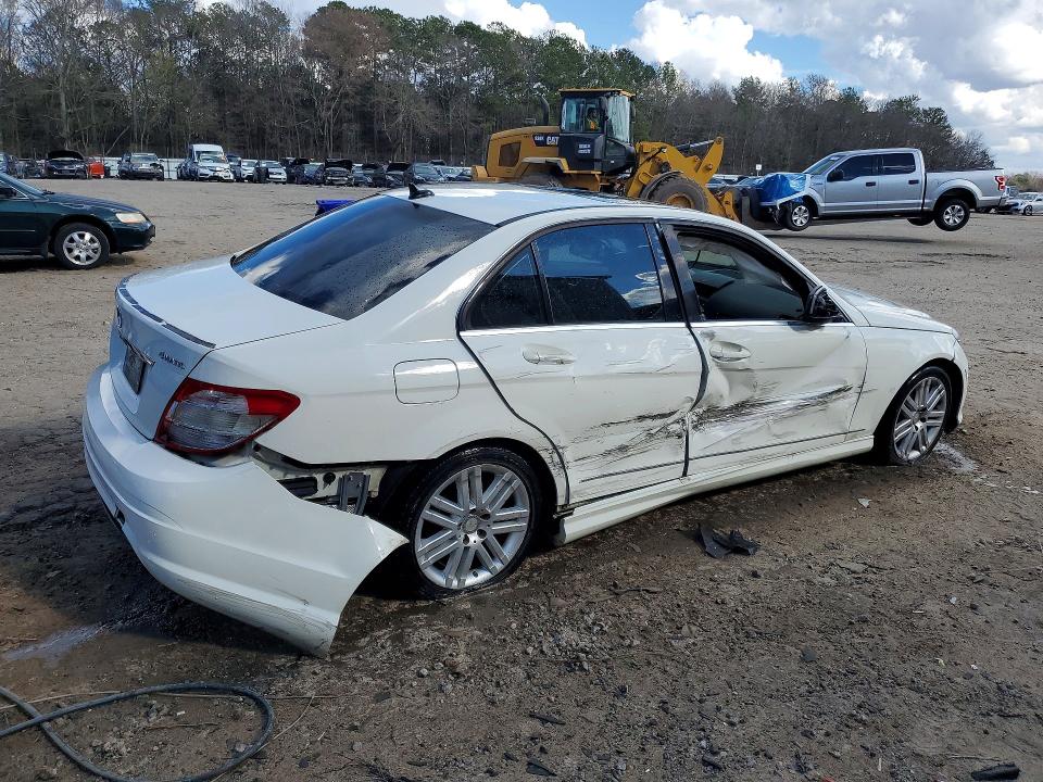 2009 Mercedes-benz C-klasse VIN WDDGF81XX9R063290 COPART salvage auction — SIDE, Ga - Cert Of Title-Salvage, sold $600 on 2026-07-31 (photo 3)