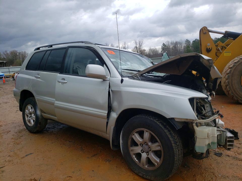 2003 Toyota Highlander VIN JTEHF21A730119796 COPART salvage auction — ALL OVER, Va - Cert Of Title - Salvage, sold $300 on 2026-07-31 (photo 4)