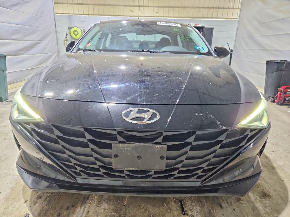 2021 Hyundai Elantra VIN KMHLM4AG8MU066794 COPART salvage auction — REAR END, Nh - Cert Of Title-Salvage, sold $4,400 on 2026-07-09 (photo 5)
