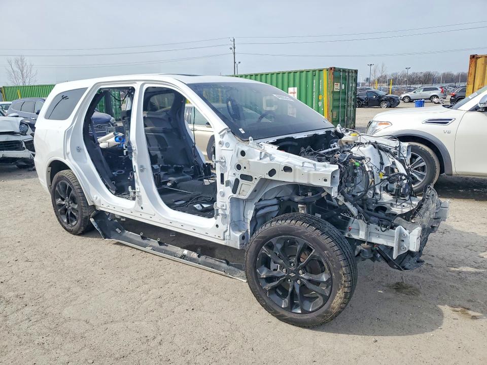 2020 Dodge Durango VIN 1C4SDJCT8LC120270 COPART salvage auction — Vandalized, IN - CERT OF TITLE-SALVAGE TITLE, sold $1,150 on 2026-05-05 (photo 4)