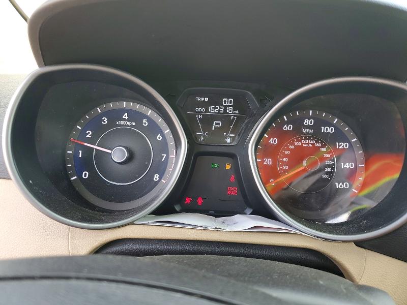2013 Hyundai Elantra VIN 5NPDH4AE5DH256283 COPART salvage auction — VANDALISM, Salvage Title, sold $850 on 2026-07-30 (photo 9)