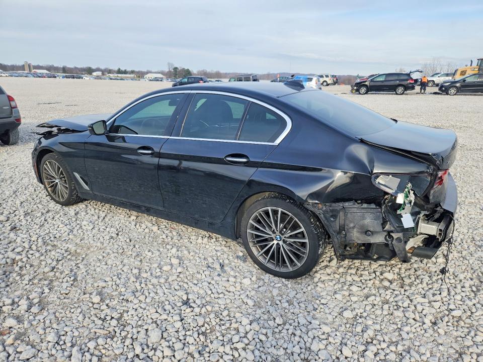 2018 BMW 5er VIN WBAJA7C56JWA71204 COPART salvage auction — FRONT END, Mi - Cert Of Title-Salvage Vehicle, sold $4,550 on 2026-07-02 (photo 2)
