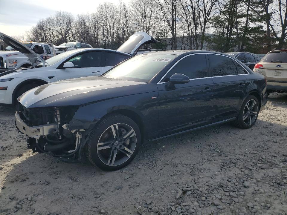 2018 Audi A4 VIN WAUENAF40JA048419 COPART salvage auction — FRONT END, Id - Salvage Certificate Of Title, sold $6,700 on 2026-07-06 (photo 1)