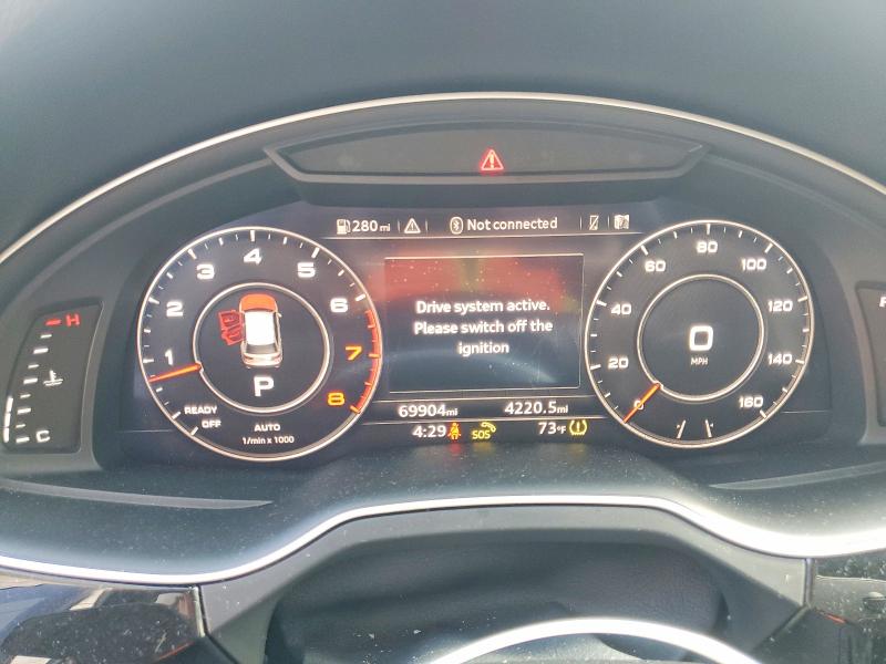 2019 Audi Q7 VIN WA1LAAF74KD016650 COPART salvage auction — REAR END, Salvage Title, sold $10,800 on 2026-07-27 (photo 9)