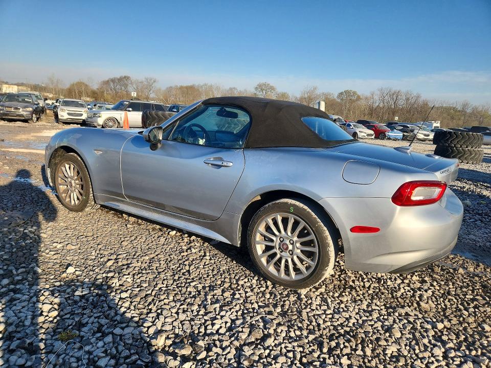 2018 Fiat 124 spider VIN JC1NFAEK8J0137948 COPART salvage auction — FRONT END, Al - Cert Of Title-Salvage Title, sold $3,650 on 2026-07-28 (photo 2)