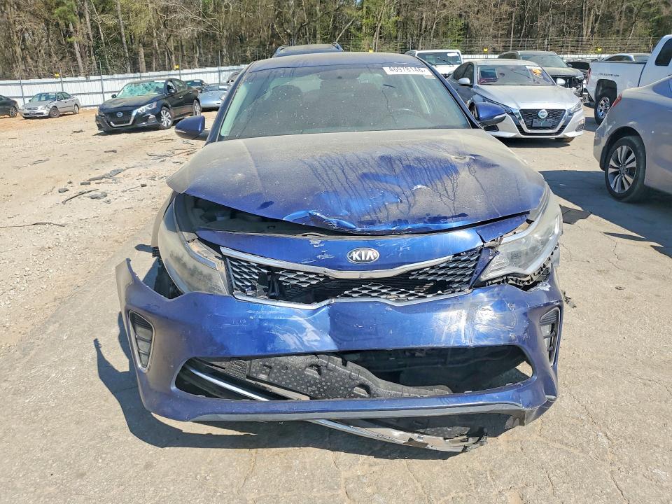 2018 Kia Optima VIN 5XXGT4L37JG186798 COPART salvage auction — FRONT END, Ga - Cert Of Title-Salvage, sold $2,000 on 2026-07-24 (photo 5)