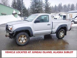 2008 Toyota Tacoma VIN 5TEPX42N08Z515490 COPART salvage auction — FRONT END, Ak - Bill Of Sale- Salvage, sold $2,100 on 2026-07-07 (photo 1)