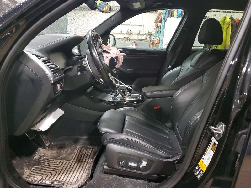 2023 BMW X3 VIN 5UX53DP05P9P70371 COPART salvage auction — FRONT END, On - Permit No Brand - Unfit, sold $26,250 on 2026-07-07 (photo 7)