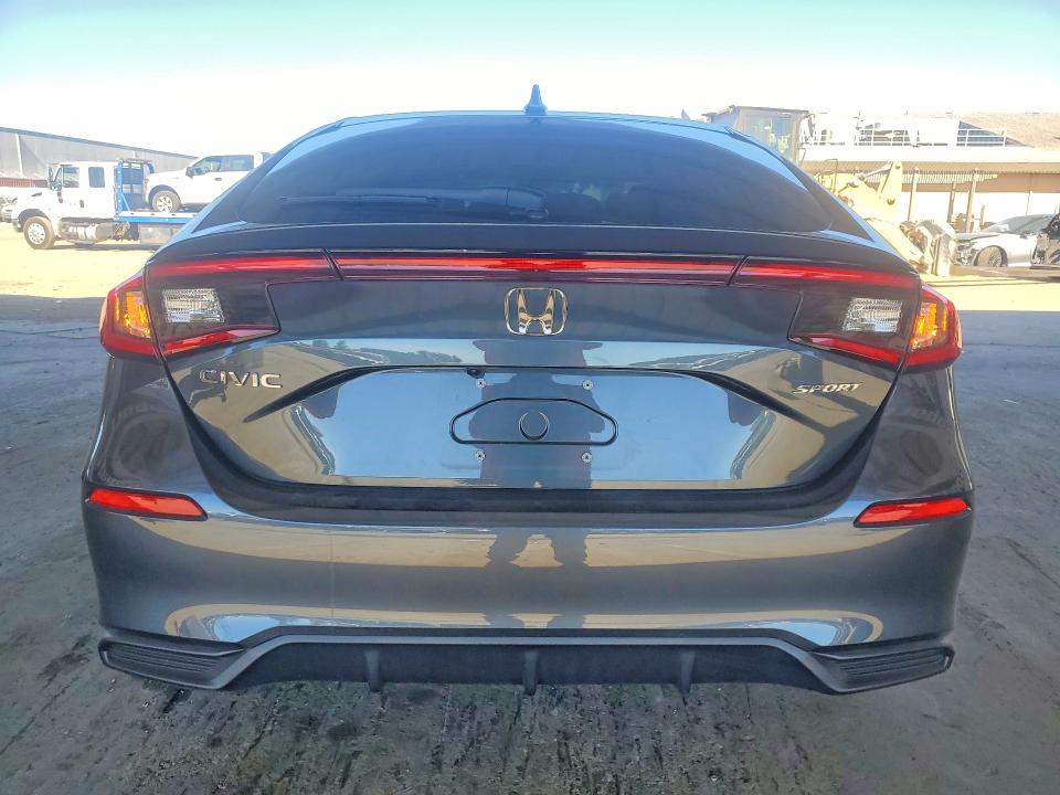 2025 Honda Civic VIN 19XFL2H87SE011434 COPART salvage auction — FRONT END, CA - SALVAGE CERTIFICATE, sold $5,700 on 2026-07-02 (photo 6)