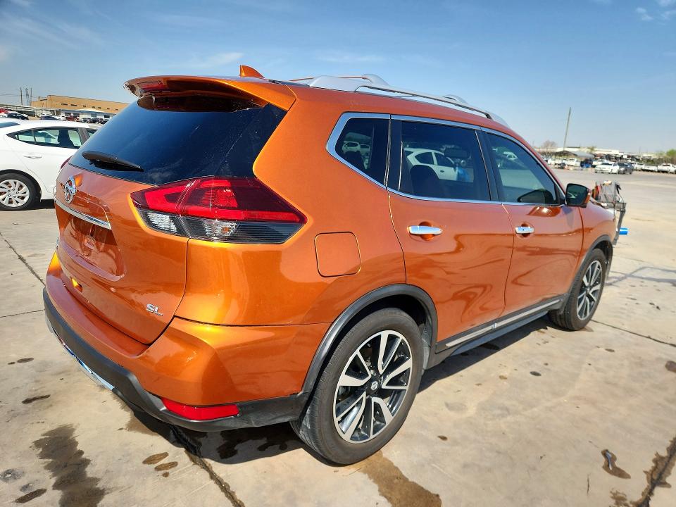 2018 Nissan Rogue VIN JN8AT2MT5JW490658 COPART salvage auction — FRONT END, Tx - Certificate Of Title, sold $3,200 on 2026-07-27 (photo 3)
