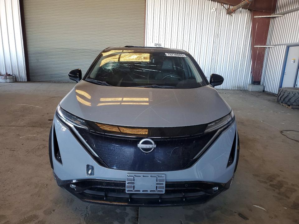 2024 Nissan Ariya VIN JN1BF0BA6RM435773 COPART salvage auction — VANDALISM, CA - SALVAGE CERTIFICATE, sold $13,000 on 2026-08-20 (photo 5)