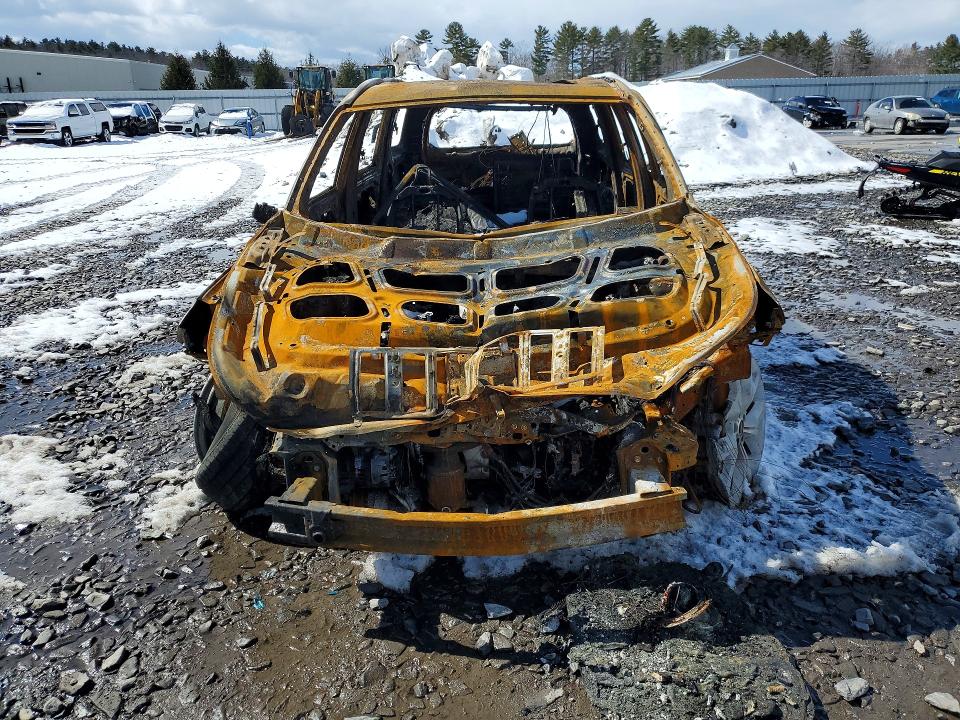 2022 Hyundai Palisade VIN KM8R5DHE9NU389958 COPART salvage auction — BURN, Me - Salvage Fire Damage, sold $300 on 2026-07-08 (photo 5)