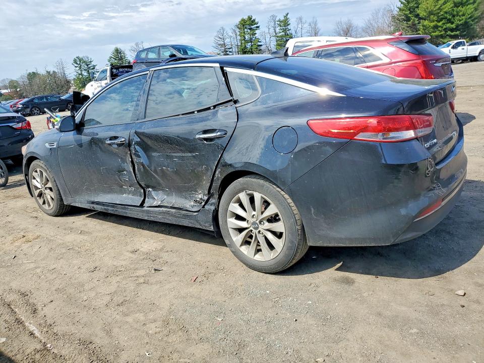 2017 Kia Optima VIN 5XXGU4L36HG169837 COPART salvage auction — SIDE, Md - Cert Of Salvage > 75% Damage, sold $1,100 on 2026-07-20 (photo 2)
