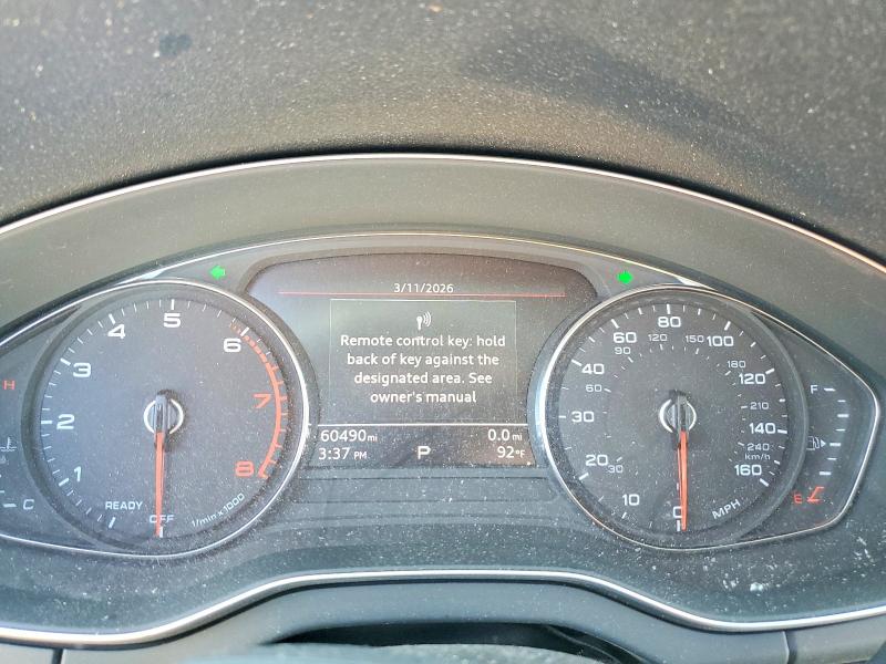 2023 Audi Q5 VIN WA1ABAFY4P2116800 COPART salvage auction — ROLLOVER, Salvage Title, sold $1,700 on 2026-08-11 (photo 9)