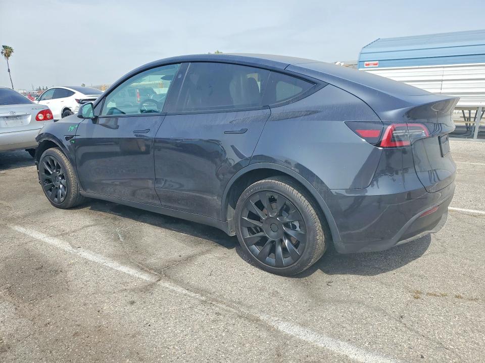 2024 Tesla Model y VIN 7SAYGDEE7RF001965 COPART salvage auction — FRONT END, Ca - Salvage Certificate, sold $250 on 2026-07-28 (photo 2)