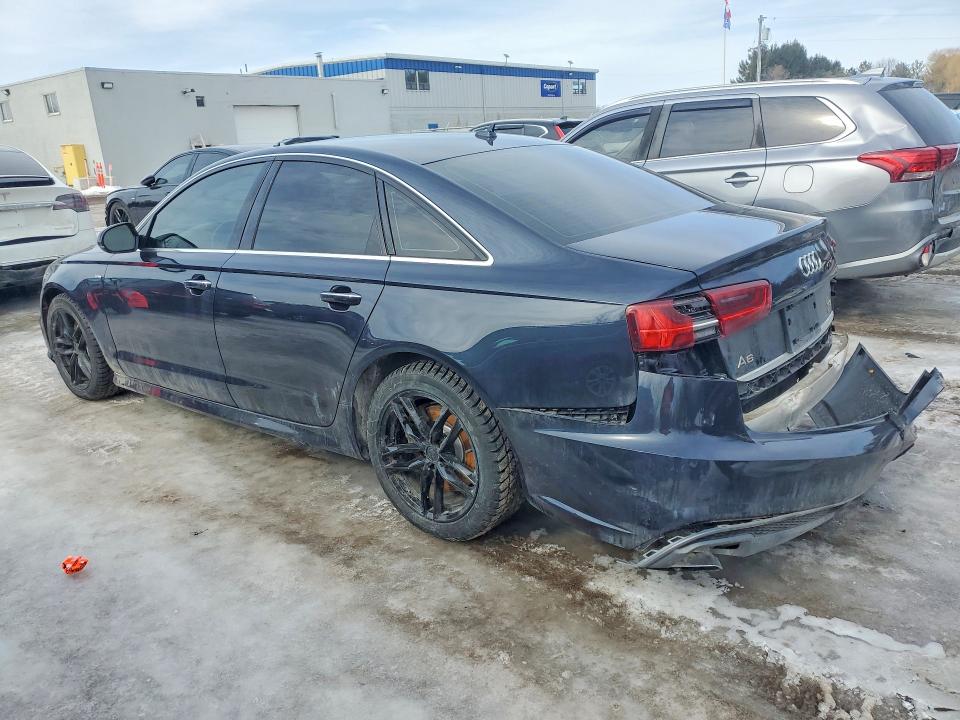 2016 Audi A6 VIN WAUFGAFC3GN163555 COPART salvage auction — REAR END, ON - PERMIT SALVAGE, sold $2,850 on 2026-07-16 (photo 2)