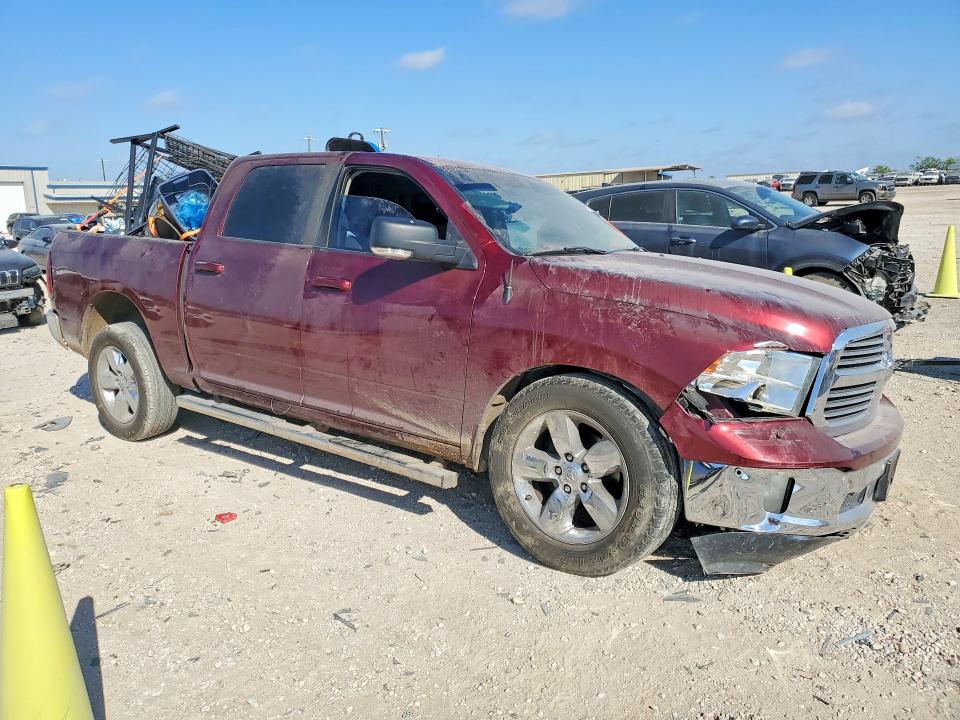 2019 Ram 1500 VIN 1C6RR6LT7KS512696 COPART salvage auction — FRONT END, Tx - Salvage Vehicle Title, sold $4,500 on 2026-07-02 (photo 4)