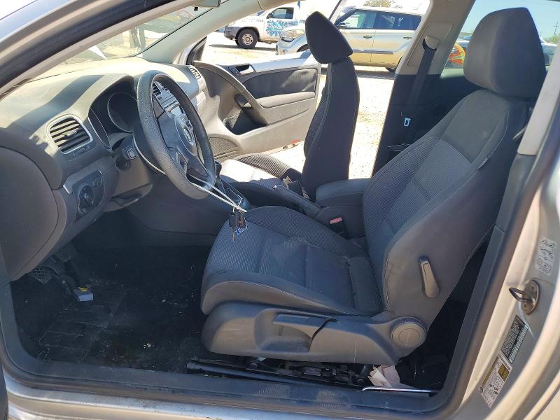 2012 Volkswagen Golf VIN WVWAB7AJ0CW185070 COPART salvage auction — REAR END, AZ - CERT OF TITLE - SALVAGE, sold $750 on 2026-07-24 (photo 7)