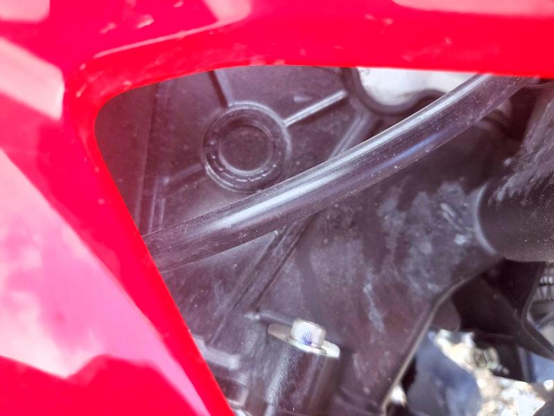 2025 Kawasaki Zx VIN ML5EXGG1XSDA47697 COPART salvage auction — FRONT END, La - Permit To Sell, sold $150 on 2026-07-10 (photo 9)