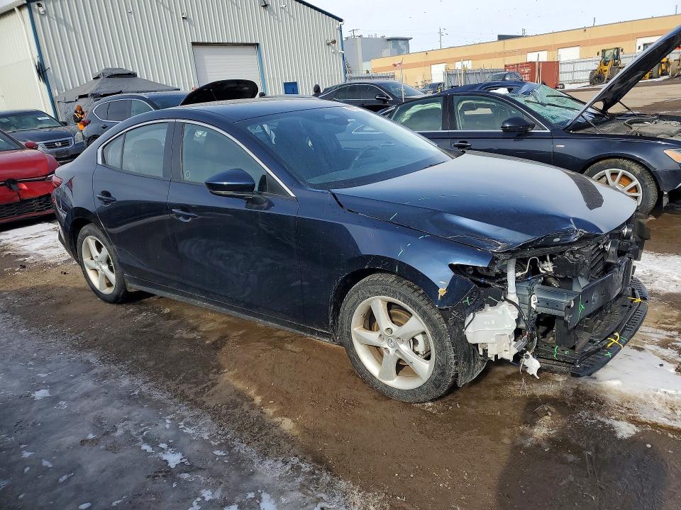 2025 Mazda 3 VIN JM1BPABM4S1788353 COPART salvage auction — FRONT END, On - Permit Salvage, sold $5,000 on 2026-07-07 (photo 4)