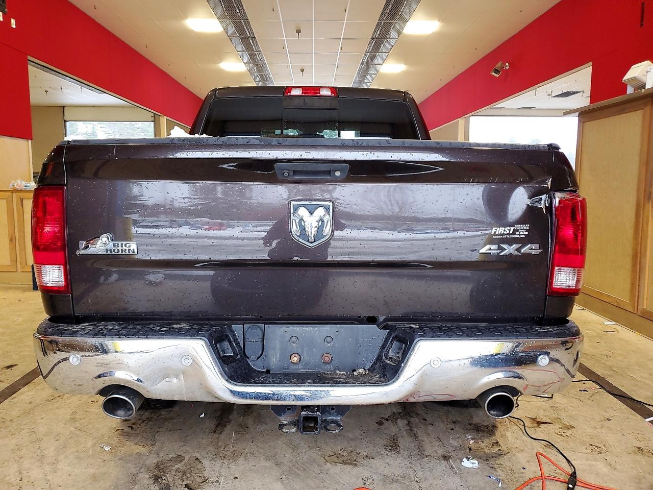 2017 Ram 1500 VIN 3C6RR7LT5HG709520 COPART salvage auction — Rear End, MA - CERT OF TITLE-SALVAGE, sold $15,000 on 2026-09-08 (photo 6)
