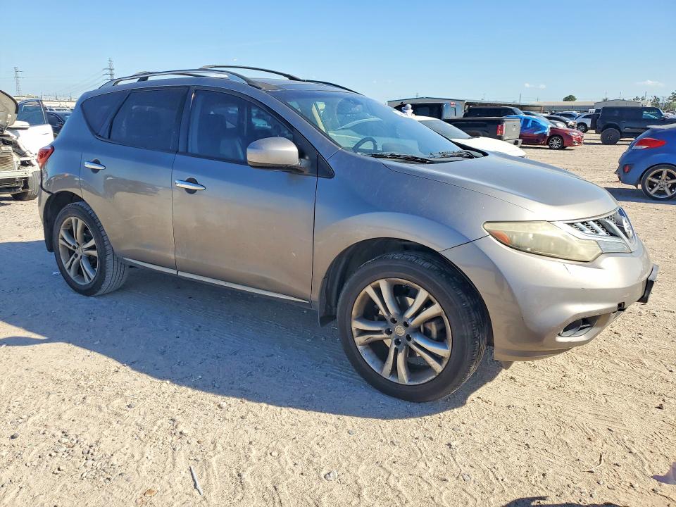 2011 Nissan Murano VIN JN8AZ1MU3BW062588 COPART salvage auction — REAR END, Tx - Salvage Vehicle Title, sold $150 on 2026-07-24 (photo 4)