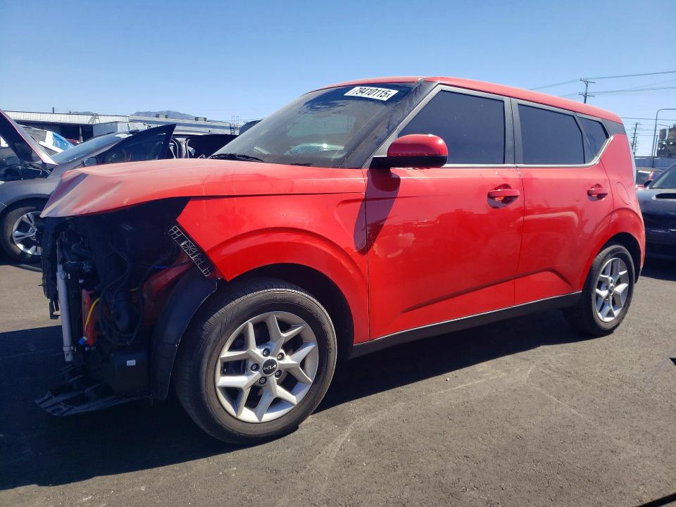 2023 Kia Soul VIN KNDJ23AU6P7206863 COPART salvage auction — FRONT END, Salvage Title, sold $2,900 on 2026-07-13 (photo 1)